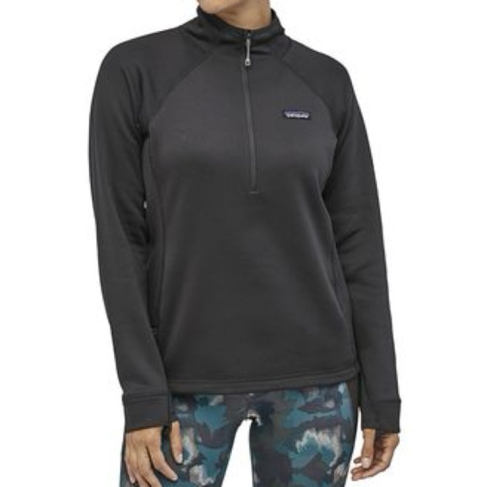 Patagonia Black Half-Zip Fleece